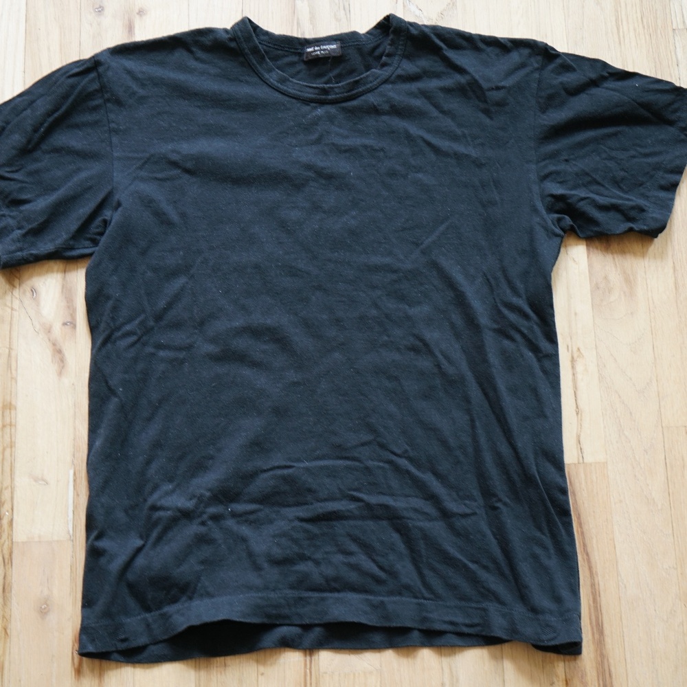 Vintage Comme des Garcons Homme Plus T-shirt with zipper AD1998